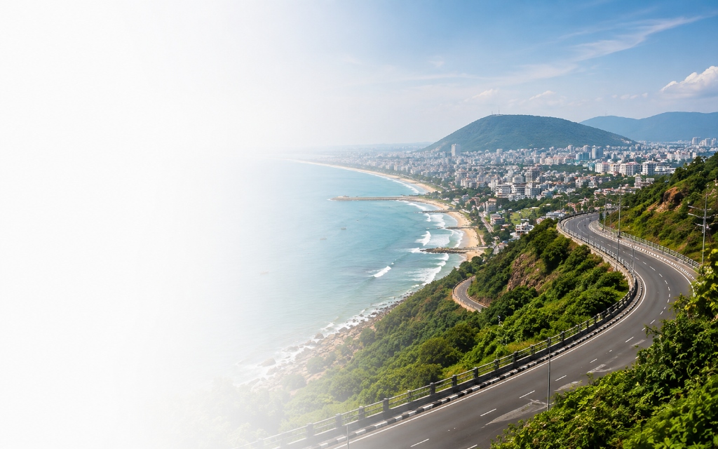 Visakhapatnam city view